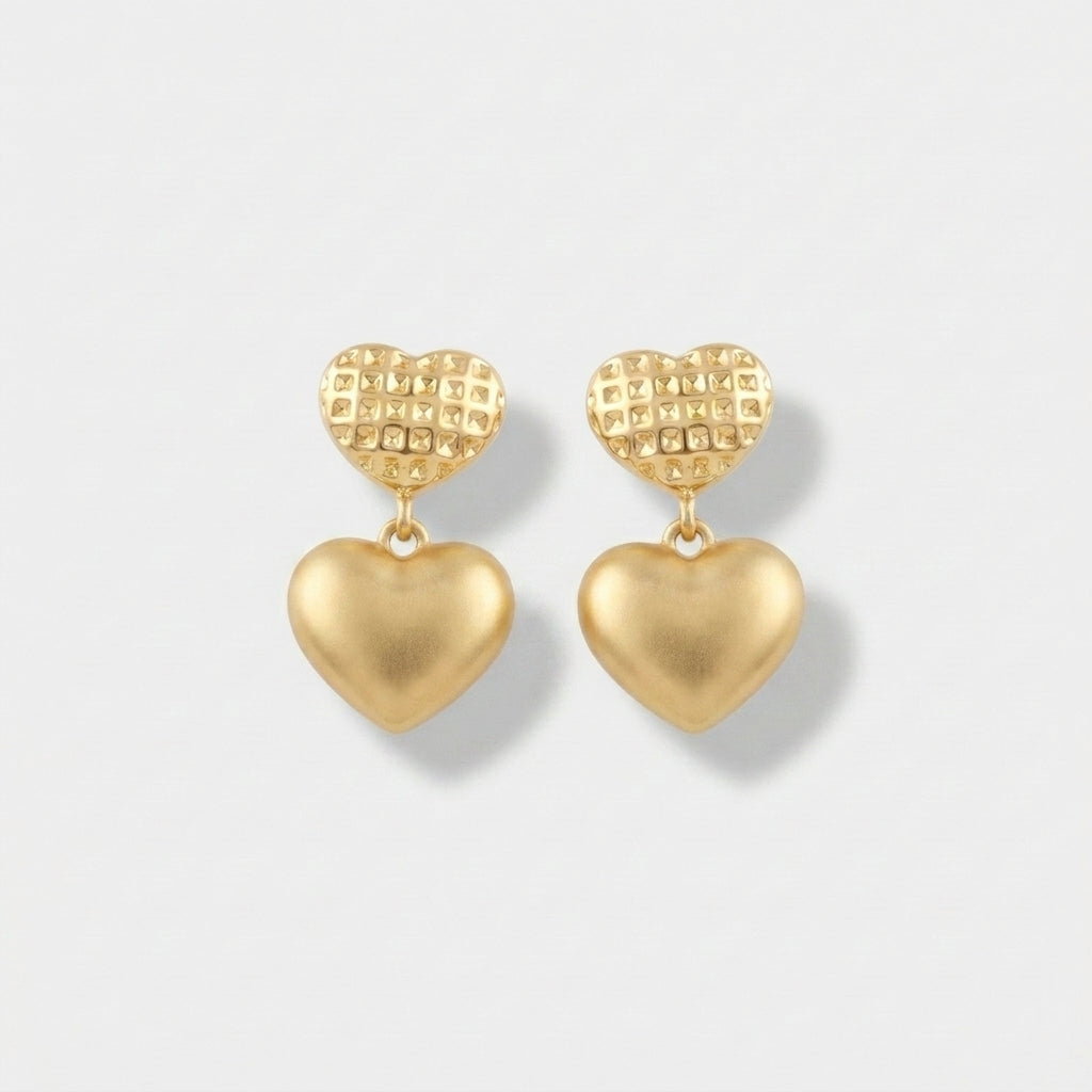 Brinco Coeur Satiné