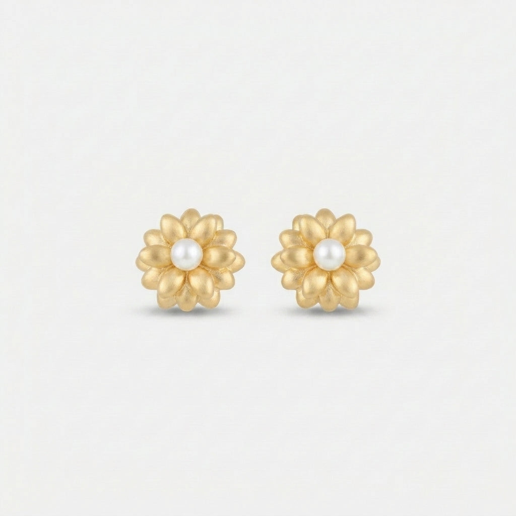Brinco Flower Perle