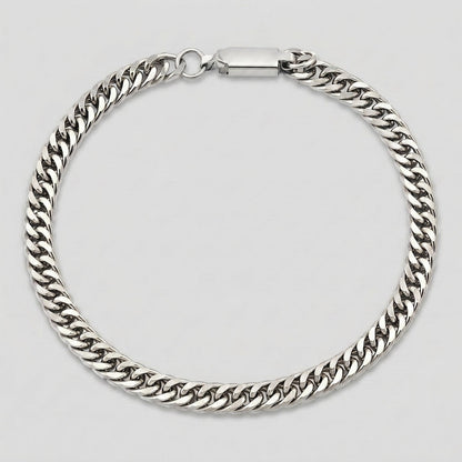 Pulseira Masculina Elo Grumet com Fecho Gaveta 21cm